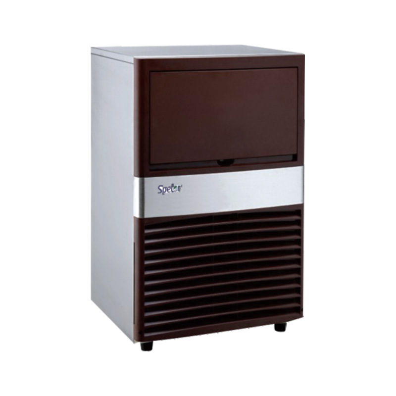 25Kg/24H Countertop Ice Making Machine with Stainless Steel Storage Bin