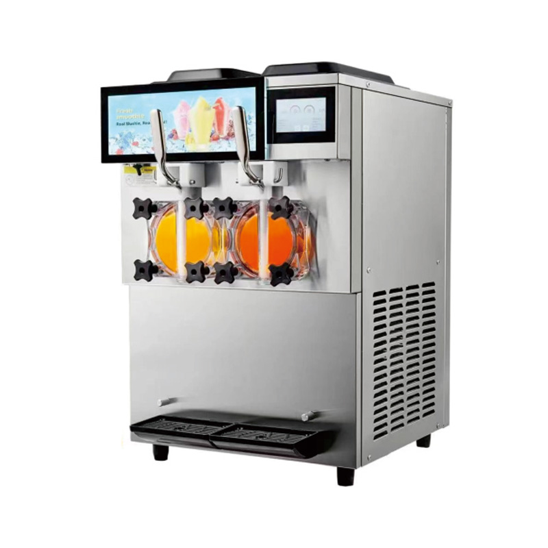 2*12L Double Tank Slush Machine for Home/Commercial