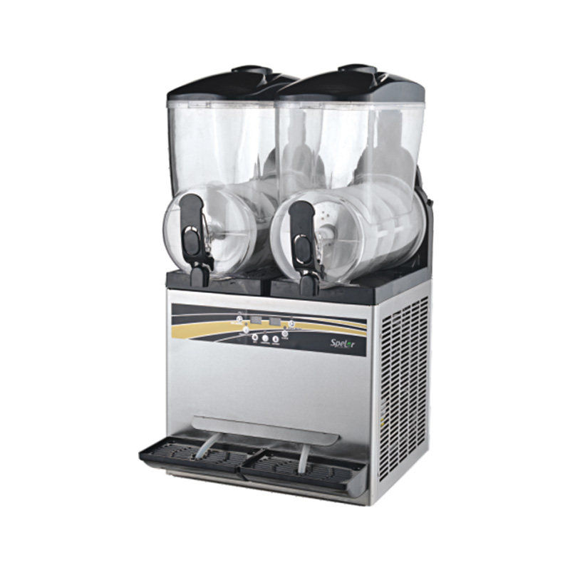 2*15L Double Tank Commercial Slush Machine for Bar Cafe Restaurant