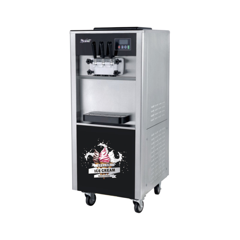 Spelor Floor Commercial Soft Serve Ice Cream Machine Versatile for Dessert Catering
