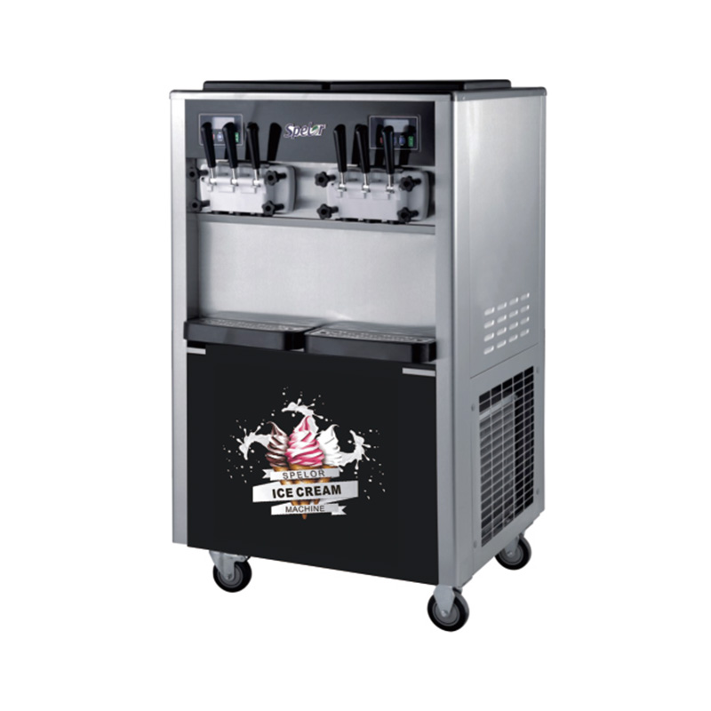 Spelor Multi-Flavor Floor Commercial Ice Cream Machine for Bakery Store