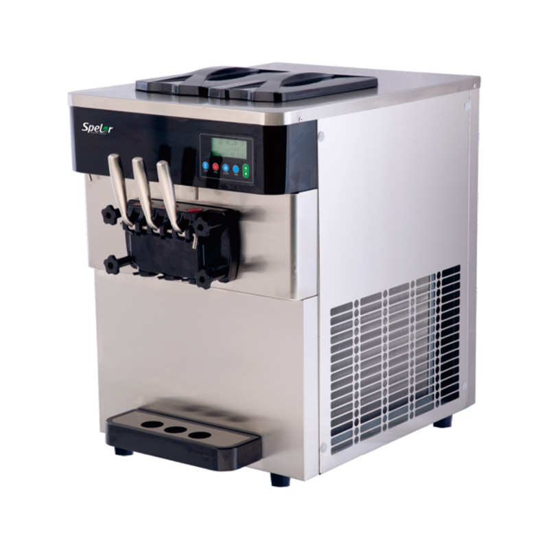 Spelor Commercial Desktop Soft Serve Ice Cream Maker Electric Mini Frozen Dessert Machine